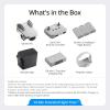 imageDJI Mini 4K Camera Drone Combo Drone with 4K UHD Camera for Adults Under 249 g 3Axis Gimbal Stabilization 10km Video Transmission Auto Return 2 Batteries for 62Min Max Flight Time QuickShotsMini 4K Fly More Combo 93min