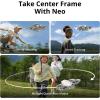 imageDJI Neo ThreeBattery Combo Mini Drone with 4K UHD Camera for Adults 135g Self Flying Drone that Follows You Palm Takeoff Subject Tracking QuickShots Stabilized Video ControllerFreeDJI Neo Fly More Combo 3 Batteries  RCN3