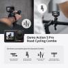 imageDJI Osmo Action 5 Pro Road Cycling Combo Action Camera 4K Videos with Stabilization 4hrs Extended Battery Life Magnetic QuickRelease Bike Camera with Bike Seat Rail Mount and More
