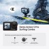 imageDJI Osmo Action 5 Pro Surfing Combo Action Camera 4K with Surfing Tether Kit 4K120fps Videos Ideal for Surfers Dual OLED Touchscreens Stabilization Waterproof Action Camera for Sports