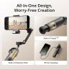 imageDJI Osmo Mobile 7P Gimbal Stabilizer for iPhone Android Native Tracking Lighting 3Axis Phone Gimbal Quick Launch OneTap Edit Builtin Extension Rod ampamp Tripod 10hrs Use Phone ChargingOsmo Mobile 7P