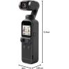 imageDJI Pocket 2  Handheld 3Axis Gimbal Stabilizer with 4K Camera 117 CMOS 64MP Photo PocketSized ActiveTrack 30 Glamour Effects YouTube TikTok Video Vlog for Android and iPhone BlackDJI Pocket 2 Creator Combo