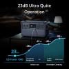 imageDJI Power 1000 Portable Power Station 1024Wh Power Generator with Air 3 Fast Charge Cable LiFePO4 Cell Fast Charging 2200W Stable Output Content Creation Drone Photography Camping ampamp RVs