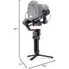 imageDJI RS 4 Pro 3Axis Gimbal stabilizer for Camera for DSLR ampamp Cinema Camera Stabilizer CanonSonyPanasonicNikonFujifilm 2ndGen Native Vertical Shooting 45kg 10lbs Payload Camera GimbalDJI RS 2 Combo