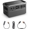imageDJI Power 1000 Portable Power Station 1024Wh Power Generator with Mavic 3 Series Fast Charge Cable LiFePO4 Cell Fast Charging 2200W Max Output Content Creation Drone Photography Camping ampamp RVsPower 1000 With Car Power Cables