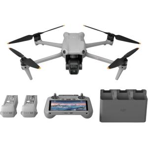 imageDJI Air 3 Fly More Combo with DJI RC 2 Drone with Camera 4K Dual Primary Cameras 3 Batteries for Extended Flight Time 48MP Photo 20Km Max Video Transmission FAA Remote ID CompliantAir 3 Fly More Combo with DJI RC 2