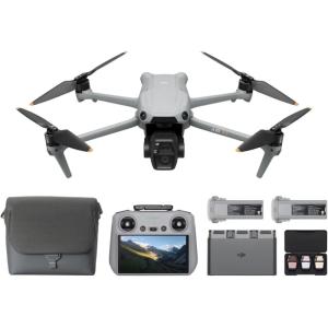 imageDJI Air 3S Fly More Combo RC 2 Screen Remote Controller Drone with 1quot CMOS WideAngle ampamp Medium Tele Camera for Adults 4K60fps Omnidirectional Sensing ampamp 3 Batteries for Extended Flight TimeAir 3S Fly More Combo RC 2
