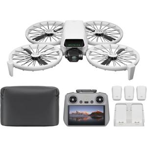 imageDJI Flip RCN3 Drone With 4K UHD Camera for Adults Under 249 g 3Axis Gimbal Stabilization 44000ft13km Video Transmission Palm Takeoff Auto Return 31Min Flight Time Intelligent FlightDJI Flip Fly More Combo RC 2
