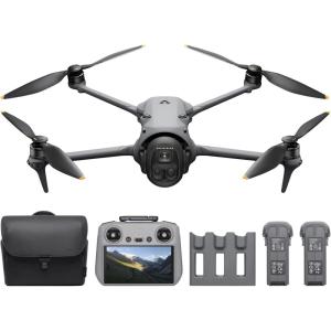 imageDJI Mavic 4 Pro 512GB Creator Combo with DJI RC Pro 2 Flagship TriCamera Drone with 100MP 43 CMOS Hasselblad Camera 51Min Max Flight Time Three Batteries Charging Hub and MoreDJI Mavic 4 Pro Fly More Combo DJI RC 2