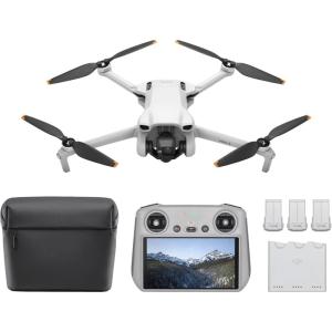 imageDJI Mini 3 DJI RC Lightweight 3x Mechanical Gimbal Drones with Camera for Adults 4K 38min Flight Time up to 32800ft 10km Video Transmission Vertical Shooting GPS Auto Return IntegratedDJI Mini 3 Fly More Combo DJI RC