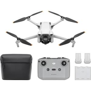 imageDJI Mini 3 Fly More Combo Lightweight 3x Mechanical Gimbal Mini Camera Drone with 4K HDR Video 3 Batteries for 114min Flight Time up to 32800ft 10km Video Transmission True Vertical Shooting