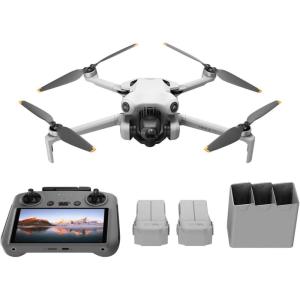 imageDJI Mini 4 Pro Fly More Combo with DJI RC 2 Drones with Camera for Adults 4K Under 0549 lbs249 g 3 Batteries for up to 102 Mins Flight Time Smart Return to Home Drone for BeginnersMini 4 Pro Fly More Combo DJI RC 2
