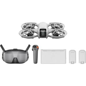 imageDJI Neo ThreeBattery Combo Mini Drone with 4K UHD Camera for Adults 135g Self Flying Drone that Follows You Palm Takeoff Subject Tracking QuickShots Stabilized Video ControllerFreeDJI Neo Motion Fly More Combo 3 Batteries  RC Motion 3