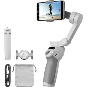 imageDJI Osmo Mobile SE 3Axis Phone Gimbal for iPhone Android Builtin Tripod Selfie Stick Gimbal Stabilizer for iphone Andriod ActiveTrack 60 Vlogging Stabilizer for Youtube TikTok Travel