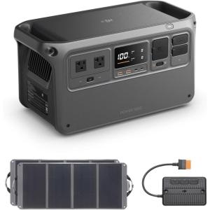 imageDJI Power 1000 Portable Power Station 1024Wh Power Generator with Mavic 3 Series Fast Charge Cable LiFePO4 Cell Fast Charging 2200W Max Output Content Creation Drone Photography Camping ampamp RVsPower 1000200WMPPT