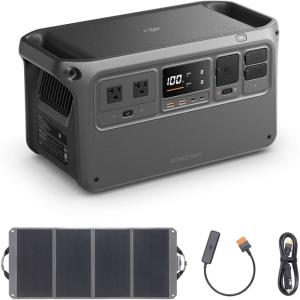 imageDJI Power 1000 Portable Power Station 1024Wh Power Generator with Mavic 3 Series Fast Charge Cable LiFePO4 Cell Fast Charging 2200W Max Output Content Creation Drone Photography Camping ampamp RVsPower 1000100W