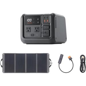 imageDJI Power 500 Portable Power Station 512Wh Power Generator with Air 3 Fast Charge Cable LiFePO4 Cell Fast Charging 1000W Max Output Content Creation Drone Photography Camping ampamp RVsPower 500100W