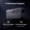 image:imageDJI Power 1000 V2 Portable Power Station Solar Generator with IBCPOWER 100W Foldable Solar Panel 1024Wh LFP Battery 2600W Output MC4 to XT60 Solar Power Cable Camping Road Trip RVBlack4