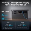 image:imageDJI Power 1000 V2 Portable Power Station Solar Generator with IBCPOWER 100W Foldable Solar Panel 1024Wh LFP Battery 2600W Output MC4 to XT60 Solar Power Cable Camping Road Trip RVBlack