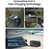 image:imageDJI Power 1000 V2 Portable Power Station Solar Generator with IBCPOWER 100W Foldable Solar Panel 1024Wh LFP Battery 2600W Output MC4 to XT60 Solar Power Cable Camping Road Trip RVBlack4