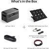 image:imageDJI Power 1000 V2 Portable Power Station Solar Generator with IBCPOWER 100W Foldable Solar Panel 1024Wh LFP Battery 2600W Output MC4 to XT60 Solar Power Cable Camping Road Trip RVBlack2