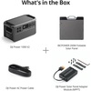 image:imageDJI Power 1000 V2 Portable Power Station Solar Generator with IBCPOWER 100W Foldable Solar Panel 1024Wh LFP Battery 2600W Output MC4 to XT60 Solar Power Cable Camping Road Trip RVBlack3