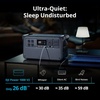 image:imageDJI Power 1000 V2 Portable Power Station Solar Generator with IBCPOWER 100W Foldable Solar Panel 1024Wh LFP Battery 2600W Output MC4 to XT60 Solar Power Cable Camping Road Trip RVBlack3