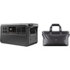 image:imageDJI Power 1000 V2 Portable Power Station Solar Generator with IBCPOWER 100W Foldable Solar Panel 1024Wh LFP Battery 2600W Output MC4 to XT60 Solar Power Cable Camping Road Trip RVBlack1
