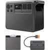 image:imageDJI Power 2000 Portable Power Station IBCPOWER 100W Foldable Solar Panel 2048Wh LFP Battery 3000W Stable Output 080 in 55 Mins Enhanced Safety UltraQuiet Camping Blackout RVPower 2000 200W Solar Panel
