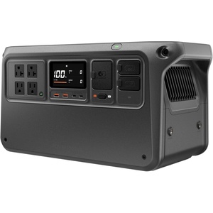 image:imageDJI Power 1000 V2 Portable Power Station Solar Generator with IBCPOWER 100W Foldable Solar Panel 1024Wh LFP Battery 2600W Output MC4 to XT60 Solar Power Cable Camping Road Trip RVBlack