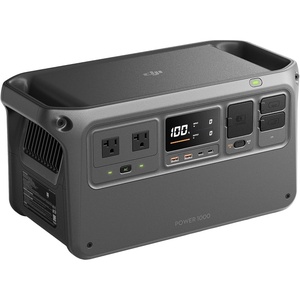 image:imageDJI Power 1000 V2 Portable Power Station Solar Generator with IBCPOWER 100W Foldable Solar Panel 1024Wh LFP Battery 2600W Output MC4 to XT60 Solar Power Cable Camping Road Trip RVBlack4