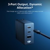 image:imageDJI Power 140W GaN Charger No Cable Included Fast Charging  140W Output 3 Ports Smart Temperature Control PD 31 Dynamic Power Allocation Laptop Charger GaN Charger USB C Charger140W GaN Charging Combo
