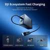 image:imageDJI Power 140W GaN Charger No Cable Included Fast Charging  140W Output 3 Ports Smart Temperature Control PD 31 Dynamic Power Allocation Laptop Charger GaN Charger USB C Charger140W GaN Charging Combo