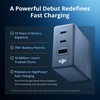 image:imageDJI Power 140W GaN Charger No Cable Included Fast Charging  140W Output 3 Ports Smart Temperature Control PD 31 Dynamic Power Allocation Laptop Charger GaN Charger USB C Charger140W GaN Charging Combo
